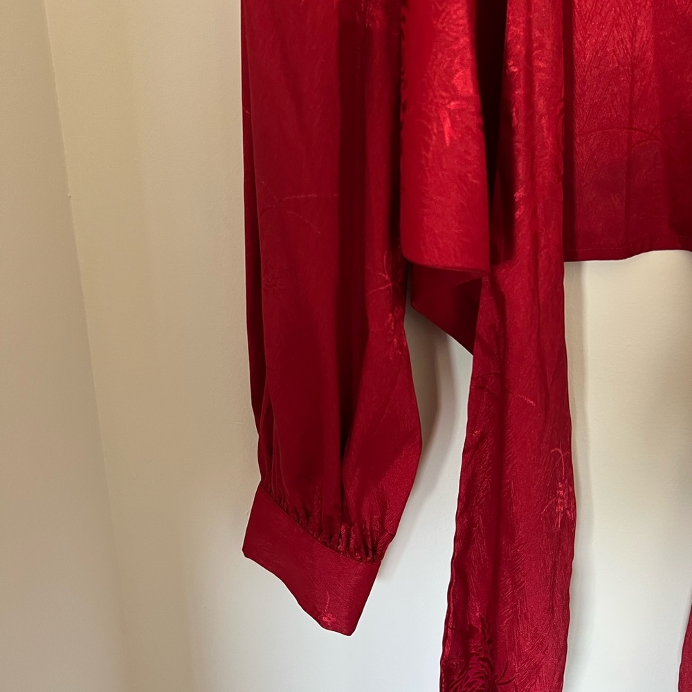 Lulus Wrap Top - Picture 3 of 4